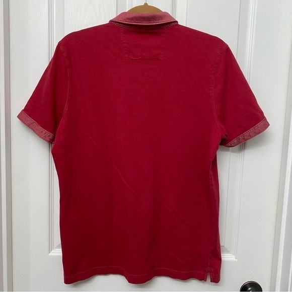 Banana Republic Luxury Touch Red Polo Large - Picture 6 of 7